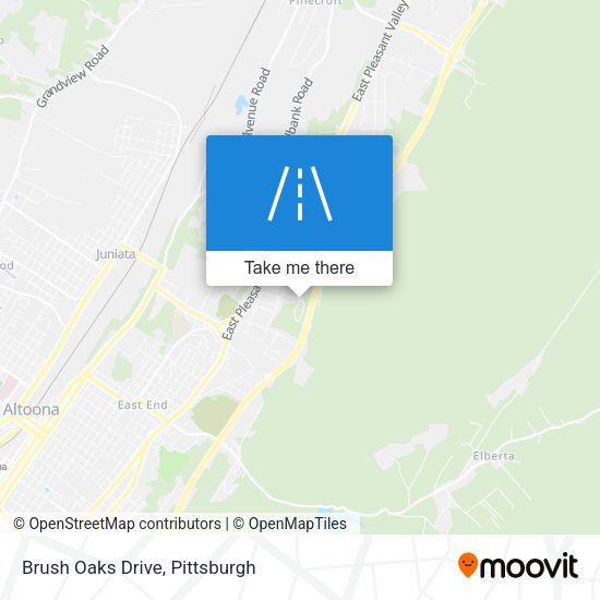 Mapa de Brush Oaks Drive