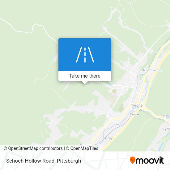 Mapa de Schoch Hollow Road