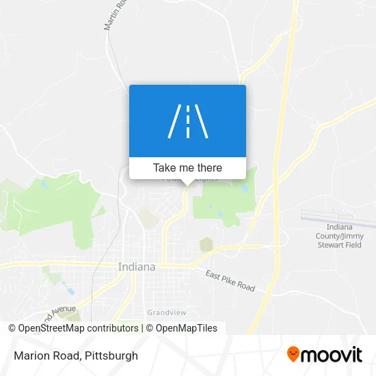 Mapa de Marion Road