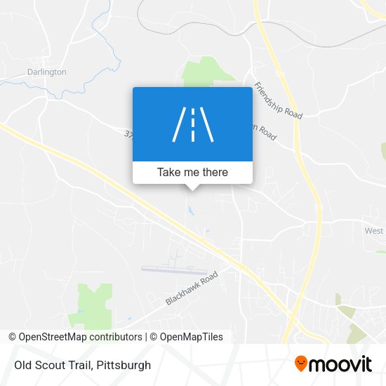 Old Scout Trail map