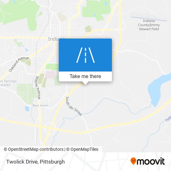 Twolick Drive map