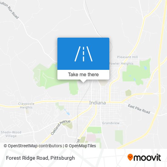 Mapa de Forest Ridge Road