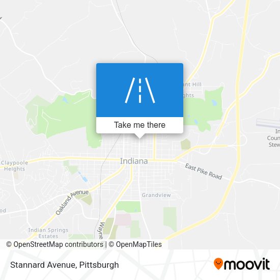 Stannard Avenue map