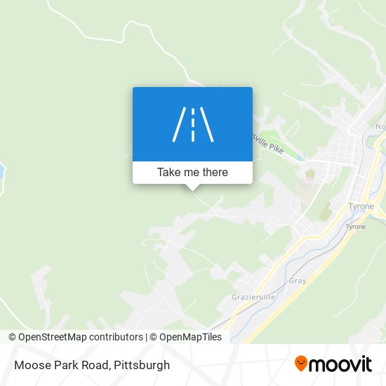 Mapa de Moose Park Road