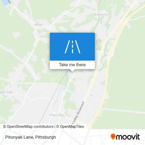 Mapa de Pitonyak Lane
