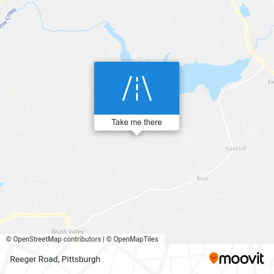 Reeger Road map