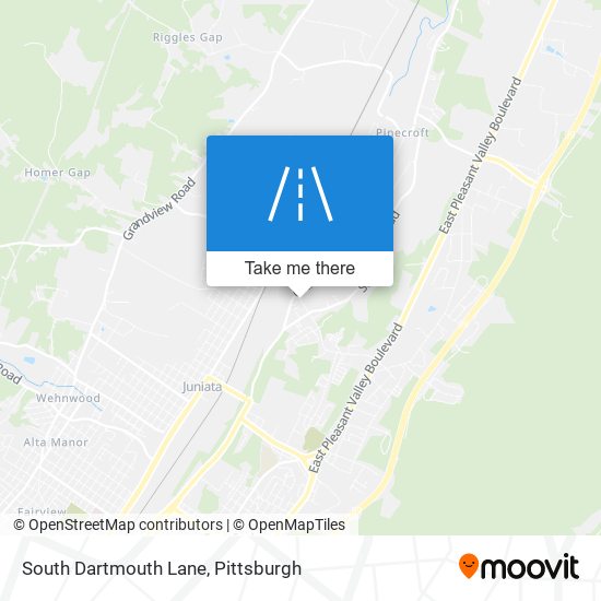 Mapa de South Dartmouth Lane