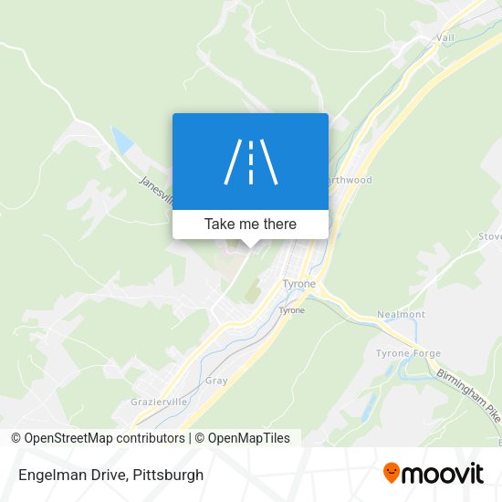 Mapa de Engelman Drive