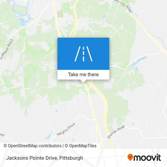 Jacksons Pointe Drive map