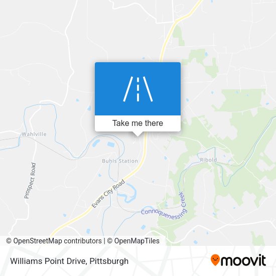 Williams Point Drive map