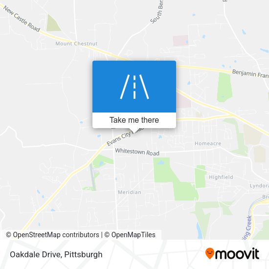 Mapa de Oakdale Drive