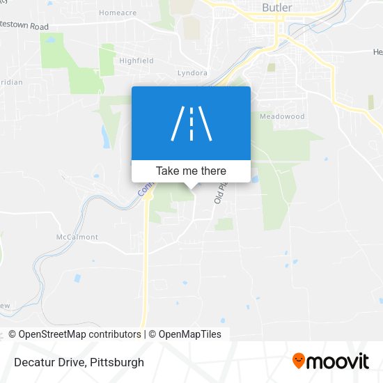 Mapa de Decatur Drive