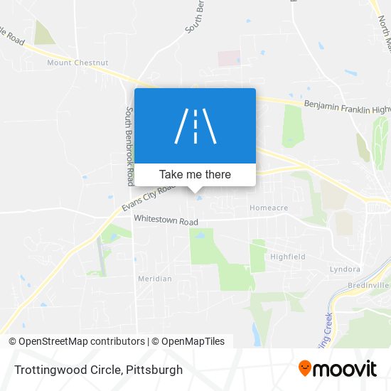 Mapa de Trottingwood Circle