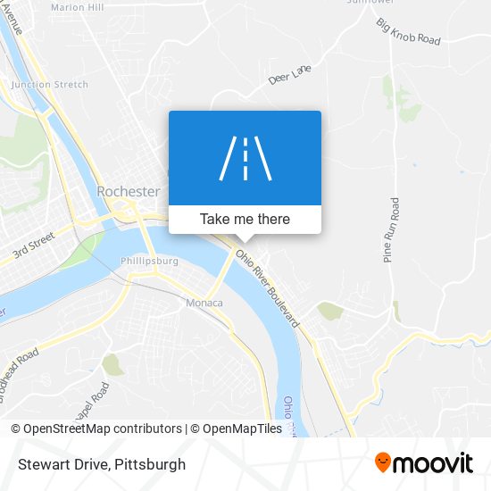 Mapa de Stewart Drive