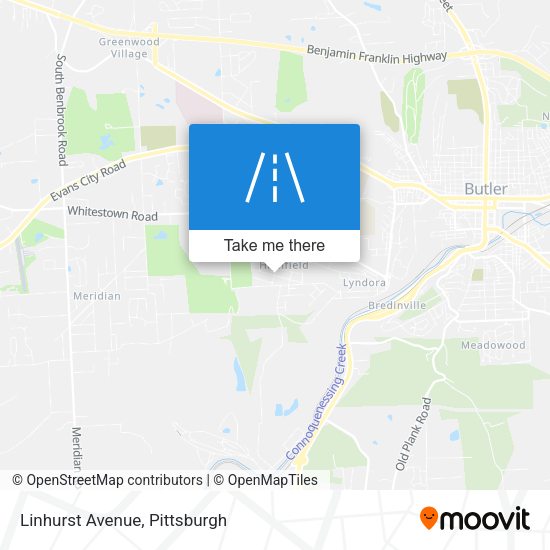 Linhurst Avenue map