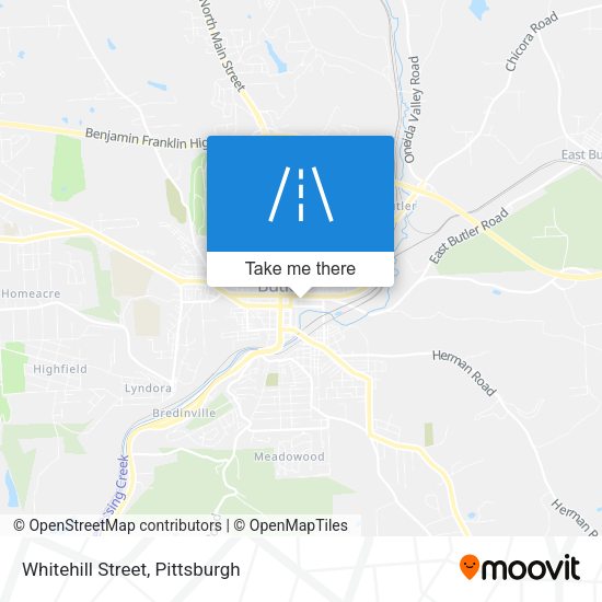 Whitehill Street map