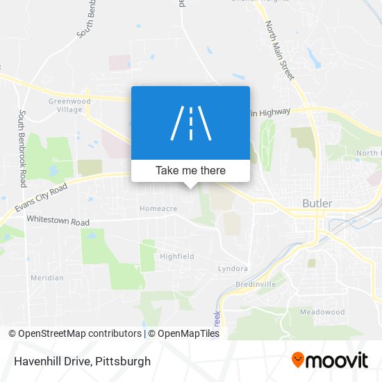 Mapa de Havenhill Drive