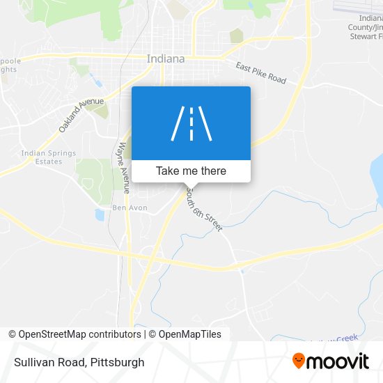Mapa de Sullivan Road