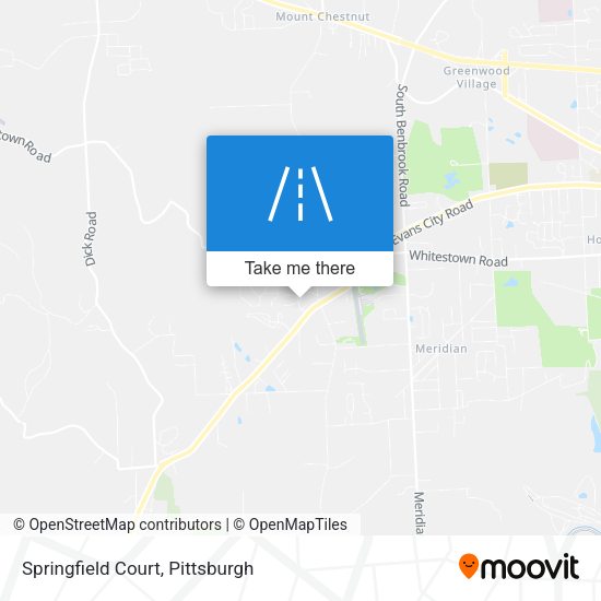 Springfield Court map