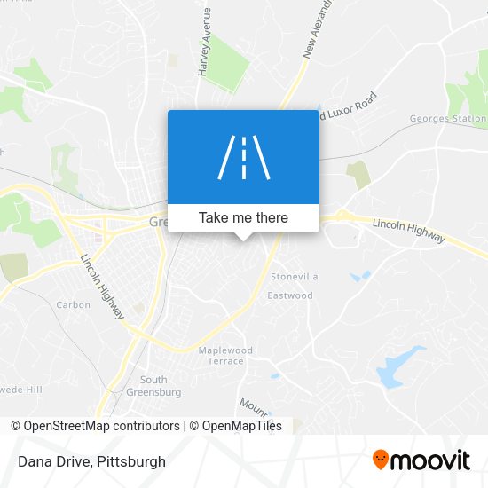 Dana Drive map