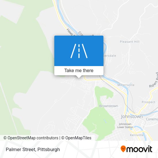 Mapa de Palmer Street