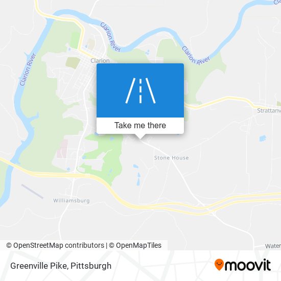 Mapa de Greenville Pike