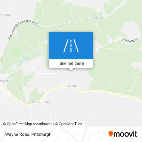 Mapa de Wayne Road