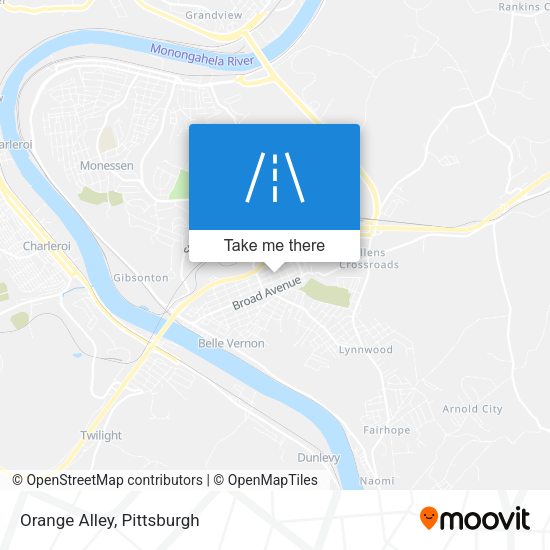 Mapa de Orange Alley