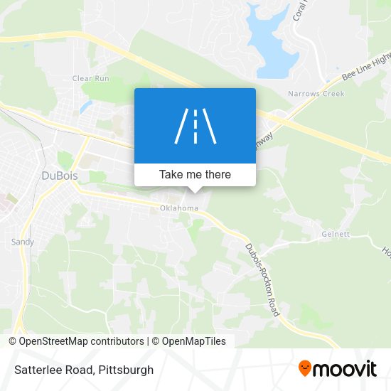Mapa de Satterlee Road