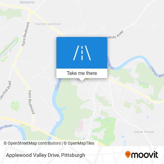 Mapa de Applewood Valley Drive