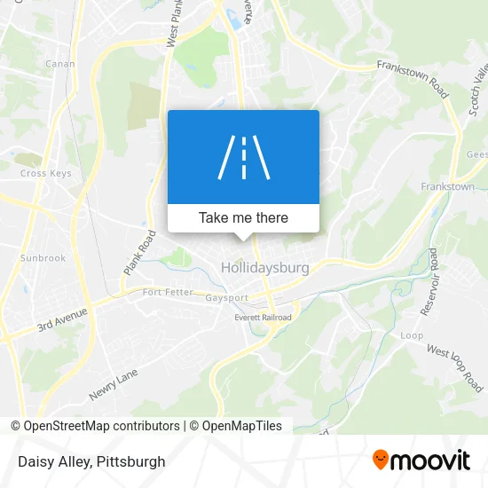 Mapa de Daisy Alley