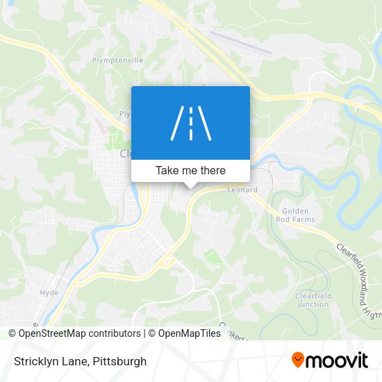Mapa de Stricklyn Lane