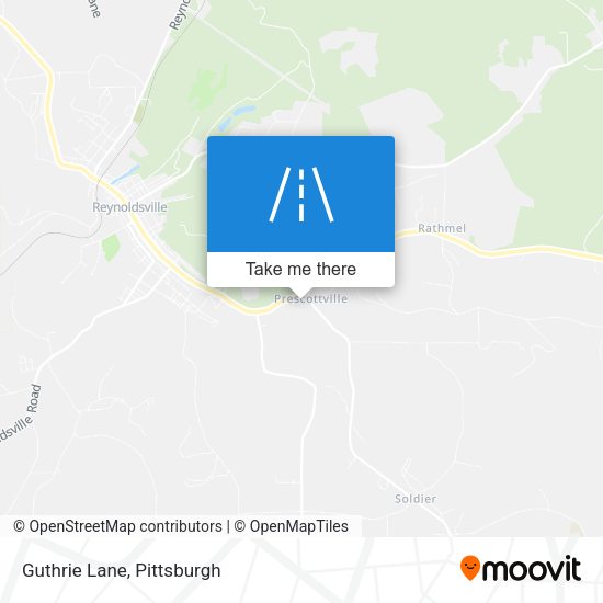 Mapa de Guthrie Lane
