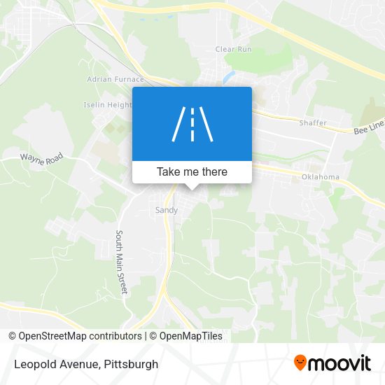 Mapa de Leopold Avenue
