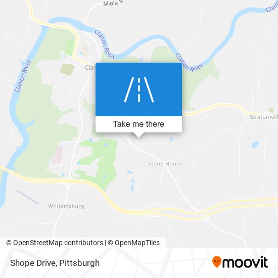 Shope Drive map