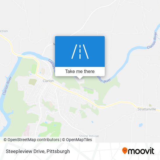 Steepleview Drive map