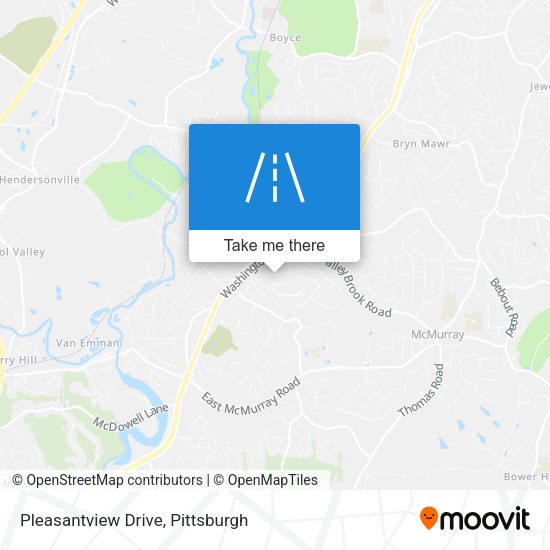 Mapa de Pleasantview Drive