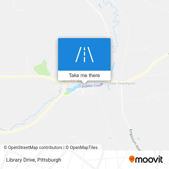Library Drive map