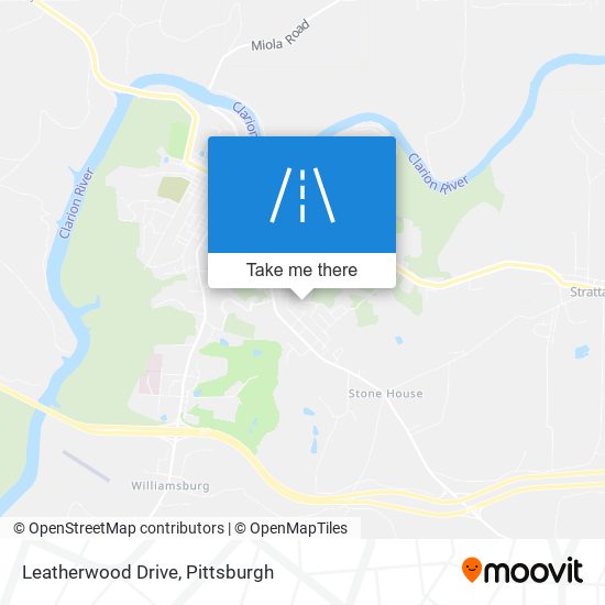 Leatherwood Drive map