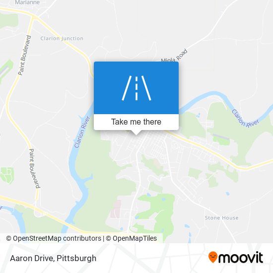 Aaron Drive map