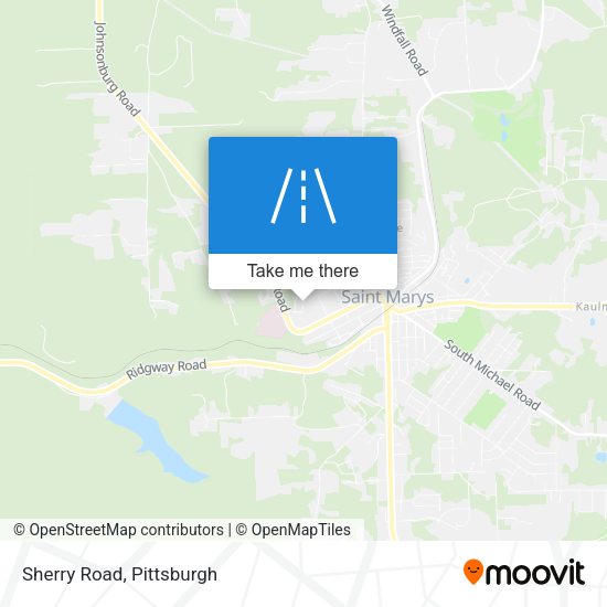 Mapa de Sherry Road