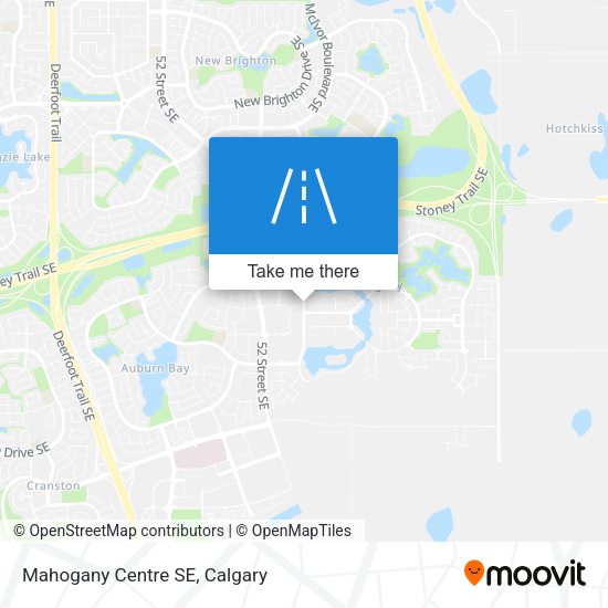 Mahogany Centre SE map