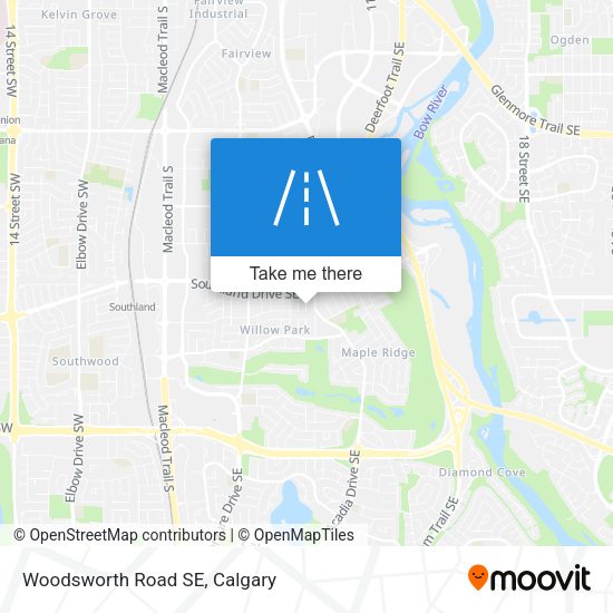 Woodsworth Road SE plan