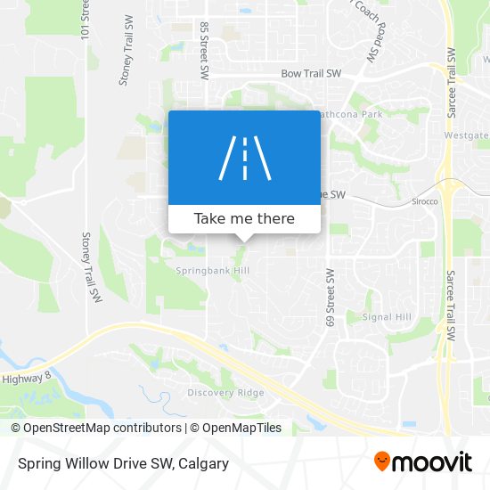 Spring Willow Drive SW plan