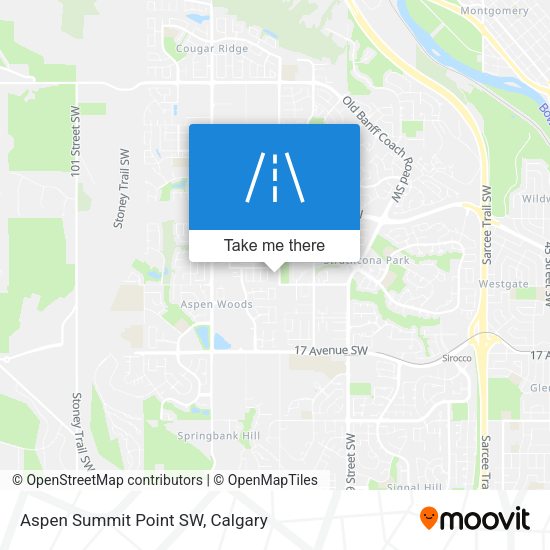 Aspen Summit Point SW map