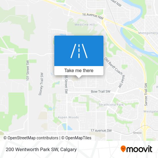 200 Wentworth Park SW map
