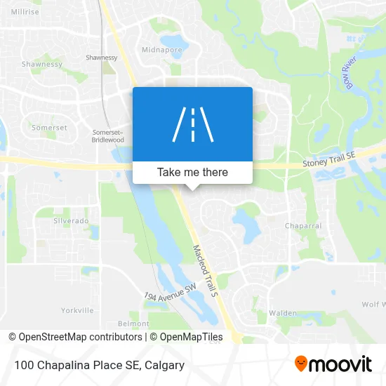 100 Chapalina Place SE map