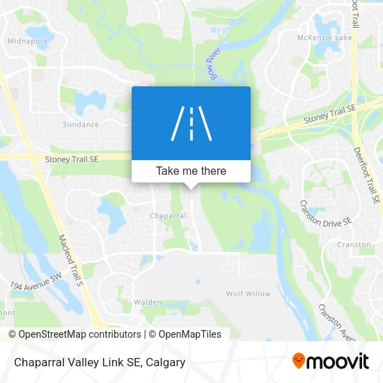 Chaparral Valley Link SE plan