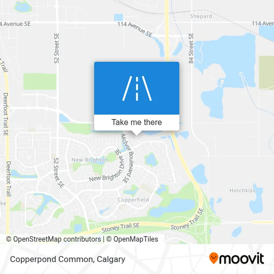 Copperpond Common map