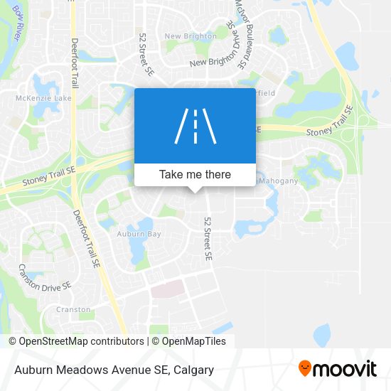 Auburn Meadows Avenue SE map